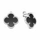 Серебряные серьги KABAROVSKY с ониксом