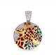 Серебряная подвеска KABAROVSKY с Swarovski