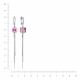 Серебряные серьги KABAROVSKY с фианитом