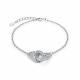 Серебряный браслет KABAROVSKY с фианитом