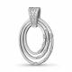 Серебряная подвеска AQUAMARINE с фианитом