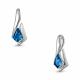Серебряная подвеска AQUAMARINE с Лондон топазом