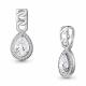 Серебряная подвеска AQUAMARINE с фианитом