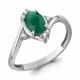 Серебряное кольцо AQUAMARINE с фианитом и агатом