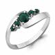 Серебряное кольцо AQUAMARINE с агатом