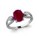 Серебряное кольцо AQUAMARINE с фианитом и агатом