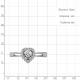 Серебряное кольцо AQUAMARINE с фианитом