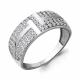 Серебряное кольцо AQUAMARINE с фианитом