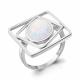 Серебряное кольцо AQUAMARINE с опалом