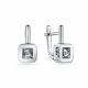 Серебряные серьги GRIGORIEV с фианитом