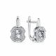 Серьги из белого золота GRIGORIEV с бриллиантом