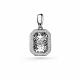 Серебряная подвеска GRIGORIEV с фианитом