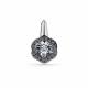 Серебряная подвеска GRIGORIEV с фианитом