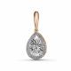 Золотая подвеска GRIGORIEV с бриллиантом