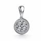 Подвеска из белого золота GRIGORIEV с бриллиантом