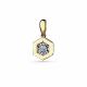 Подвеска из лимонного золота GRIGORIEV с бриллиантом