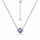  Колье из серебра с танзанитом Серебро 925°