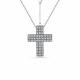  Колье из серебра с фианитом Серебро 925°