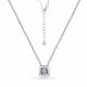  Колье из серебра с фианитом Серебро 925°