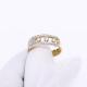 Кольцо из лимонного золота ЮЗ Корона с фианитом