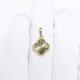 Подвеска из лимонного золота ЮЗ Корона
