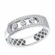 Серебряное кольцо ЮЗ Корона с фианитом