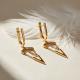 Золотые серьги Karatov