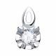 Подвеска из белого золота Александра с Swarovski