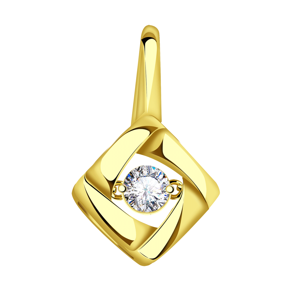 серьги эстет золотые с танцующим фианитом. золотая подвеска танцующий бриллиант. золотые серьги "танцующий фианитswarovski". серьги эстет 01s167432. кольцо тд эстет с танцующим фианитом.