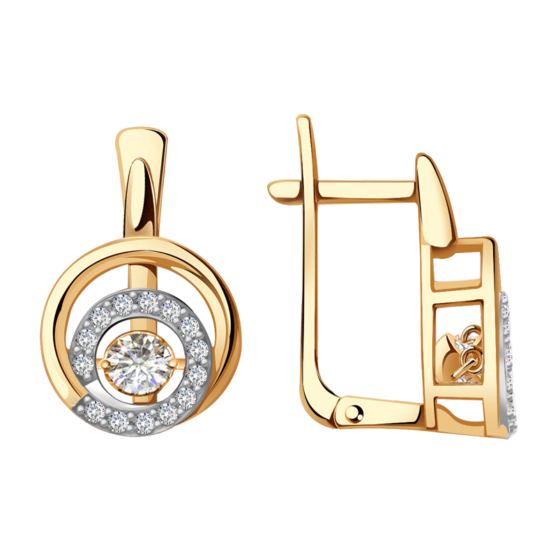 серьги тд эстет 2058553. танцующий фианит в золоте. Lucente серьги золотые 585 пробы. танцующий фианит в золоте. танцующий фианит в золоте.