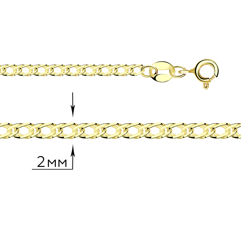 Плетение цепочек из золота двойной ромб